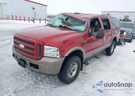 2005 Ford Excursion Eddie Bauer from USA, damaged, VIN 1FMNU45SX5ED41312